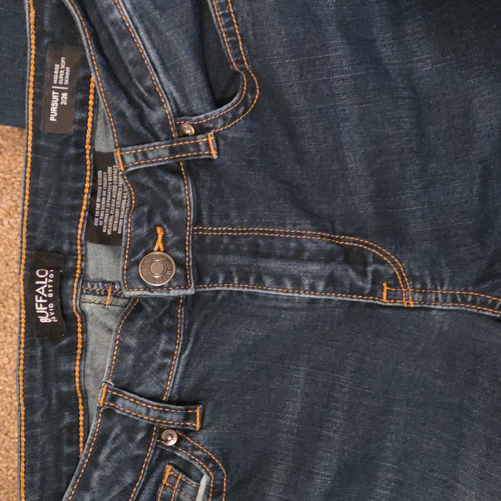 Buffalo David Bitton pursuit mid rise skinny jeans